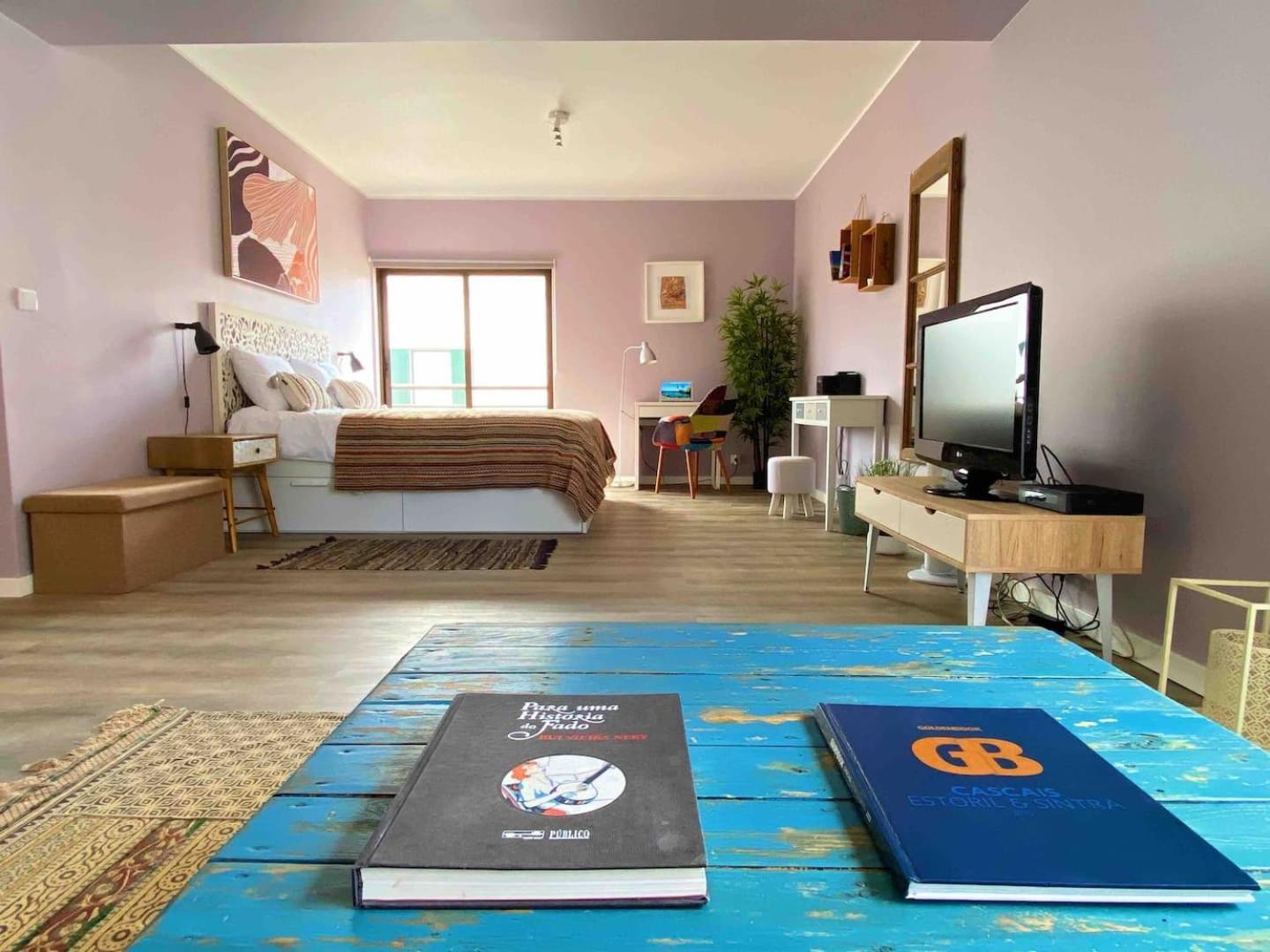 150M To Beach-Cosy Studiohistoric Oldtown Cascais Exteriör bild